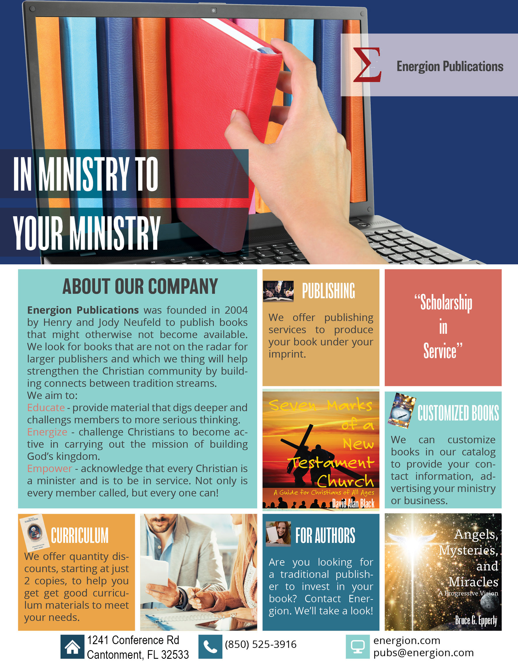 Energion Publications - in ministry to your ministry